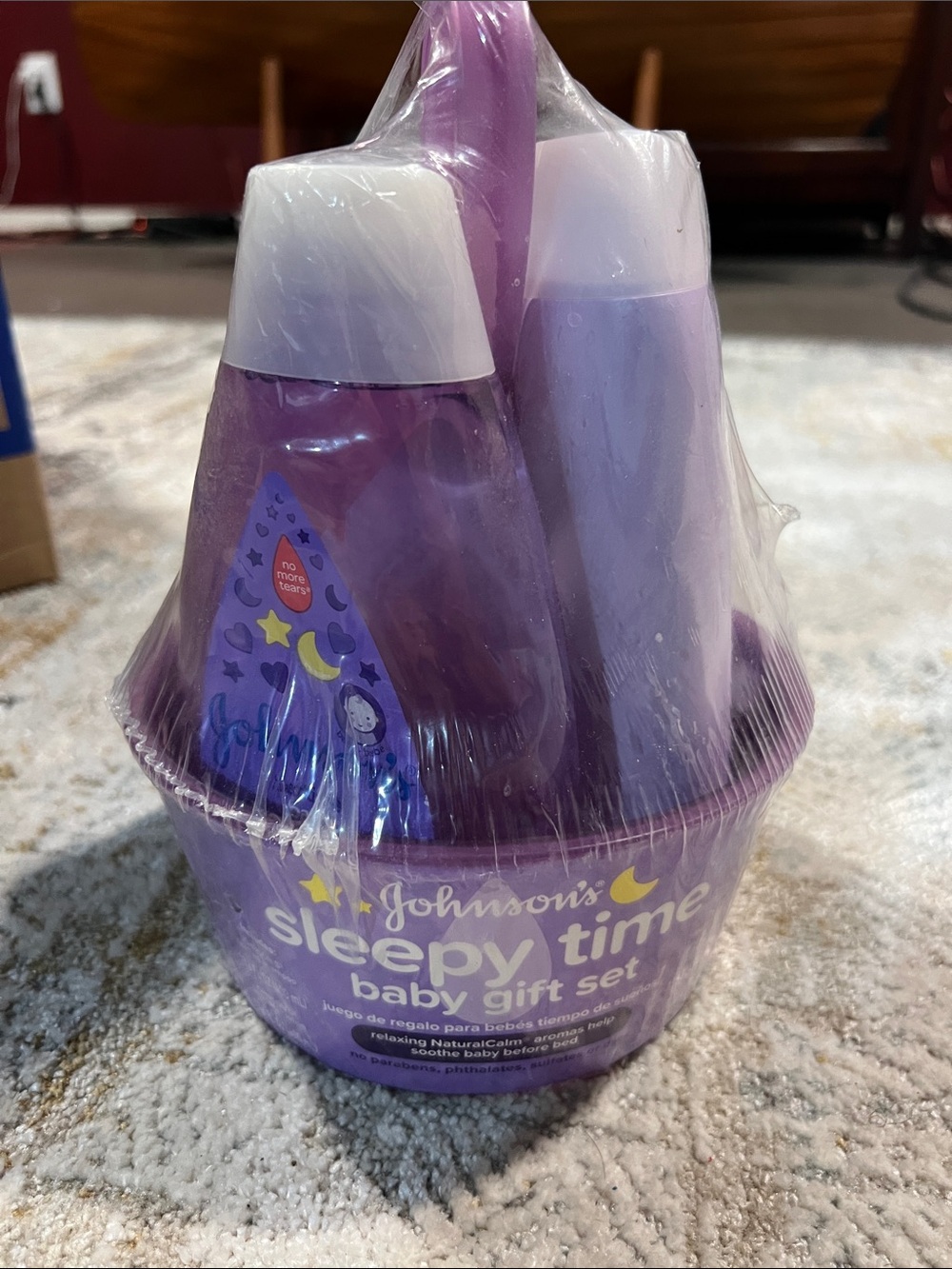 Sealed Johnson's Sleepy Time Baby Gift Set - z29